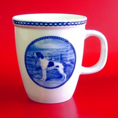 Pointer mugg av porslin Lekven 73161
