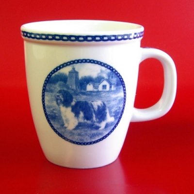 Schapendoes mugg av porslin Lekven 73391