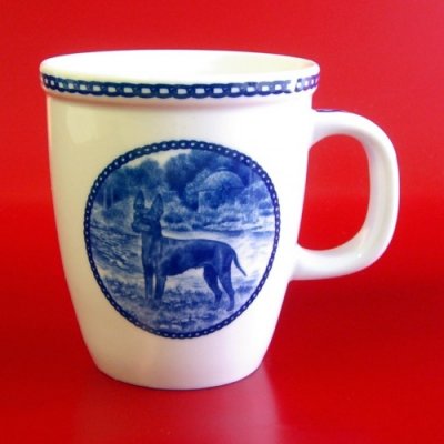 English toy terrier mugg av porslin Lekven 73401