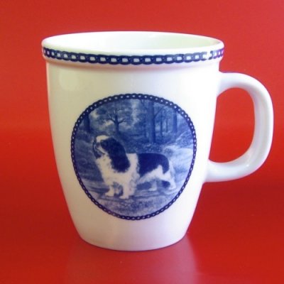 King charles spaniel mugg av porslin Lekven 73691