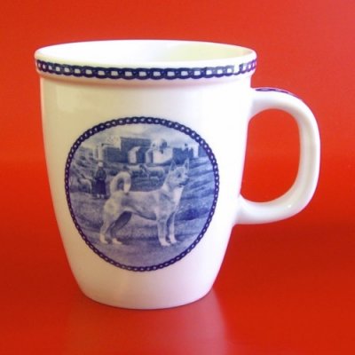 Canaan dog mugg av porslin Lekven 73941
