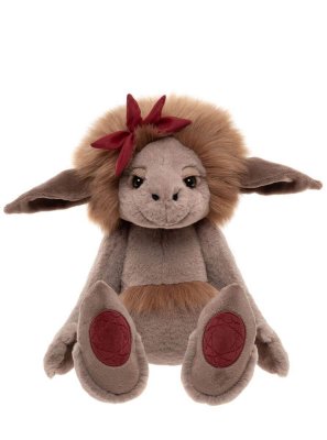 Troll mjukisdjur 33 cm Ruby Roo Bearhouse by Charlie Bears