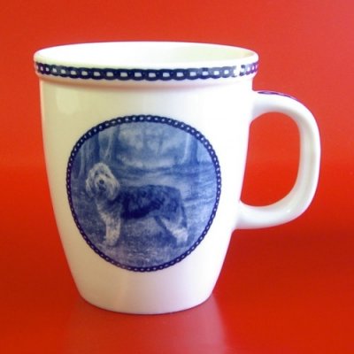 Otterhound mugg av porslin Lekven 74141