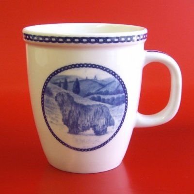 Bergamasco mugg av porslin Lekven 74391