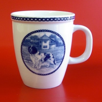 Stabijhoun mugg av porslin Lekven 74711