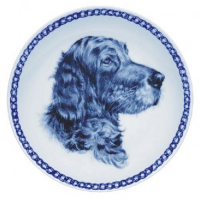 Irländsk röd setter Lekven design