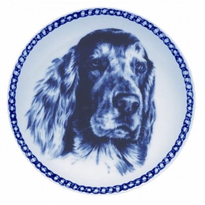 Irländsk röd setter Lekven design