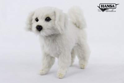 Bichon frisé mjukisdjur 21 cm 7593 Hansa