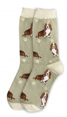 Basset hound strumpor 1-pack ES 1