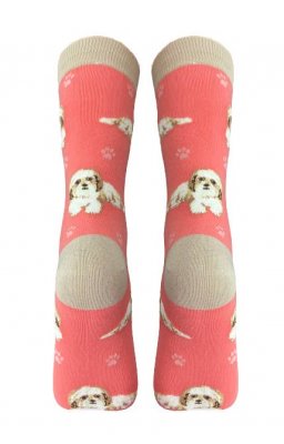 Shih tzu strumpor 1-pack ES 2