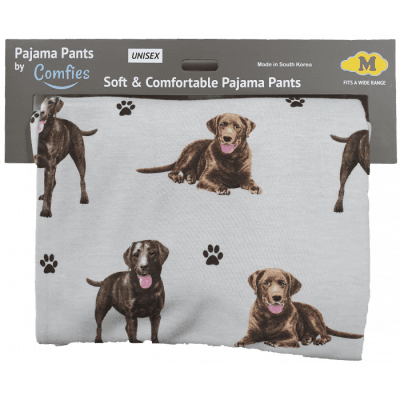 Labrador retriever (brun) pyjamasbyxor ES