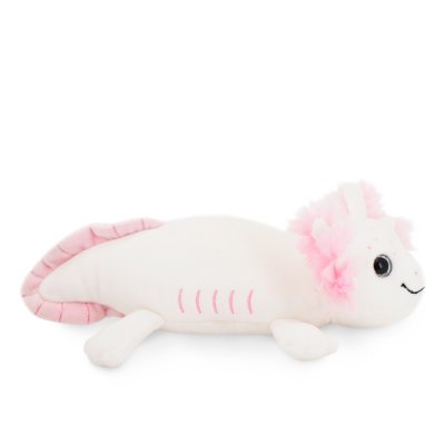 Axolotl mjukisdjur vit två storlekar Orange Toys