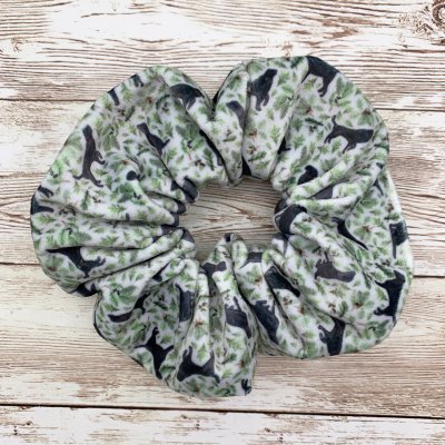 Labrador retriever (svart) scrunchie Samantha Hall