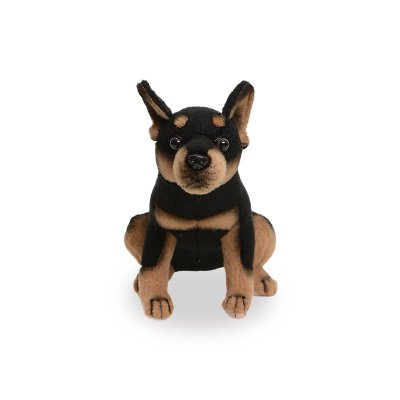 Dvärgpinscher mjukisdjur tea cup 16 cm 8418 Hansa
