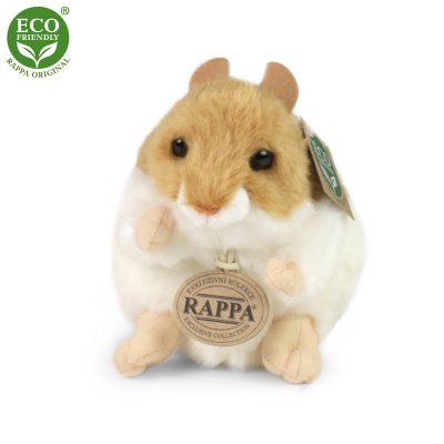 Hamster mjukisdjur 13 cm Rappa