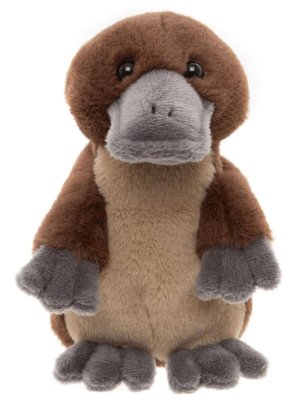 Näbbdjur mjukisdjur 13 cm Duck Billed Platypus Cuddle Cub Charlie Bears