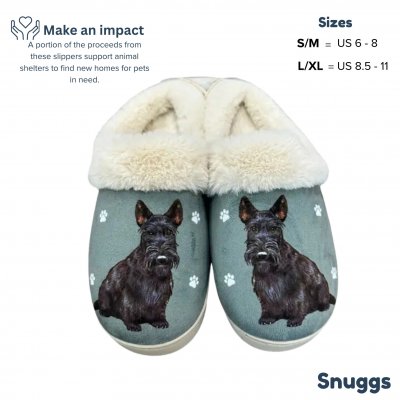 Skotsk terrier tofflor ES