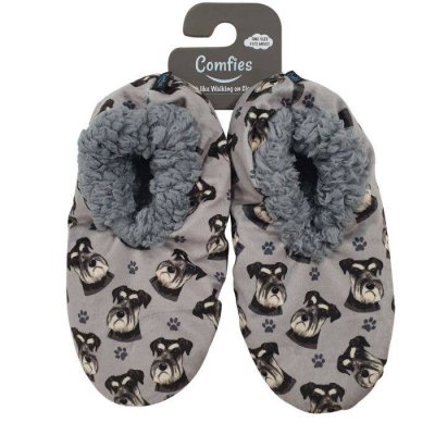 Schnauzer morgontofflor one size ES