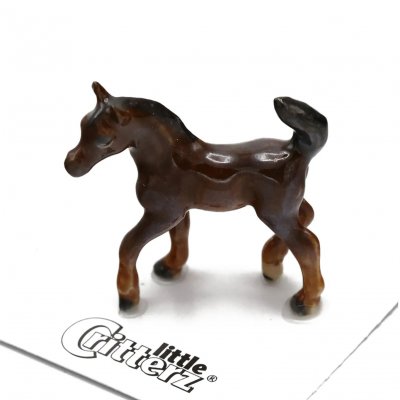 Häst miniatyr porslinsfigur Asil Arabian Colt