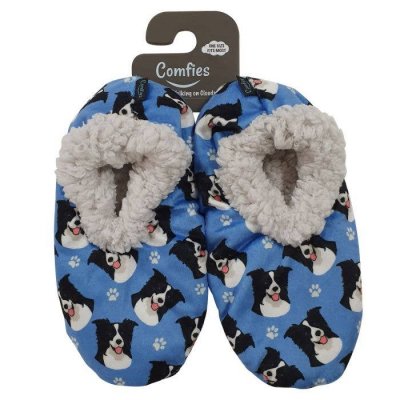 Border collie morgontofflor one size ES