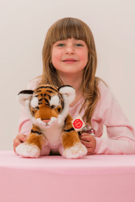 Tiger mjukisdjur 32 cm Teddy Hermann