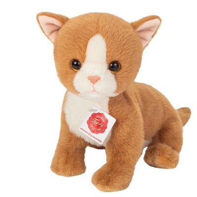 Kattunge mjukisdjur röd Teddy Hermann x
