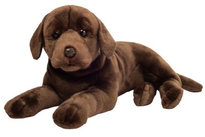 Labrador retriever (brun) mjukisdjur 50 cm Teddy Hermann