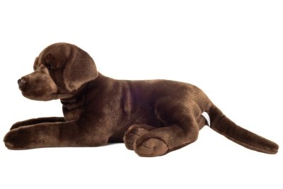 Labrador retriever (brun) mjukisdjur 50 cm Teddy Hermann