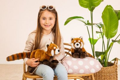 Röd panda mjukisdjur 30 cm Teddy Hermann