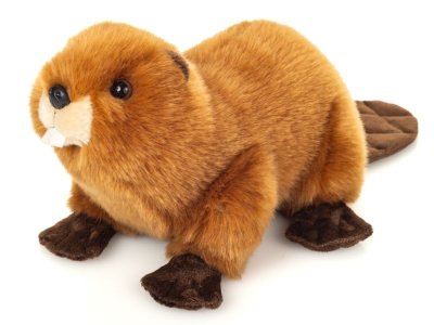 Bäver mjukisdjur 28 cm Teddy Hermann