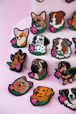 Dalmatiner brosch Malicieuse