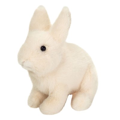 Kanin mjukisdjur 20 cm sittande beige Teddy Hermann
