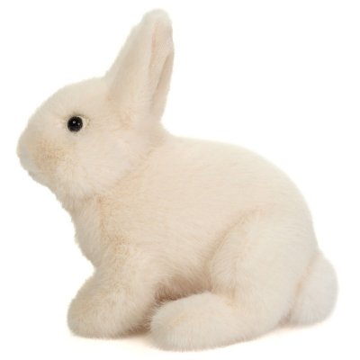 Kanin mjukisdjur 20 cm sittande beige Teddy Hermann