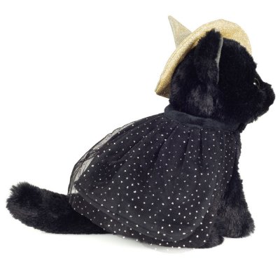 Katt mjukisdjur Halloween Katt 20 cm Teddy Hermann