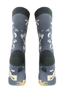 Katt strumpor crazy cat lady 1-pack ES 1