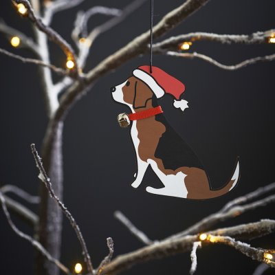 Beagle julpynt Sweet William