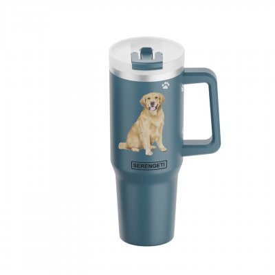 Golden retriever 3D printad termosmugg ca 1200 ml Serengeti