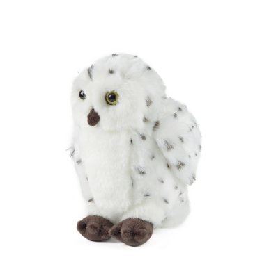 Snöuggla mjukisdjur Snowy Owl Medium Living Nature