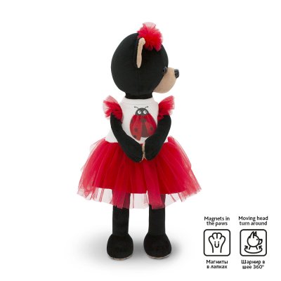 Lucky Blacky Ladybug docka - chihuahua