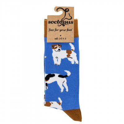 Jack russell terrier strumpor 2-pack 1 Soctopus