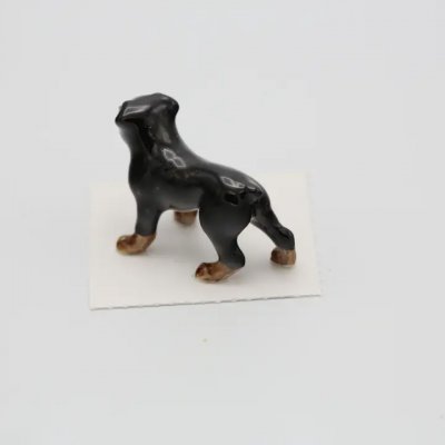 Rottweiler miniatyr porslinsfigur Raina