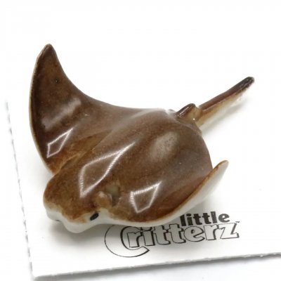 Rocka miniatyr porslinsfigur Crunch Cownose Ray