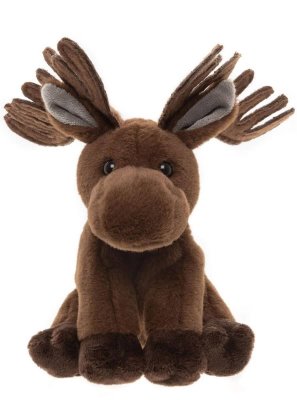 Älg mjukisdjur 13 cm Cuddle Cub Irish Elk Charlie Bears