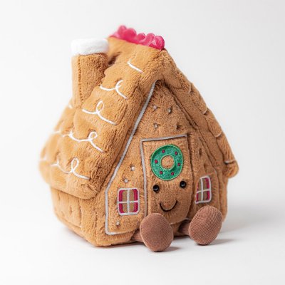 Pepparkakshus mjukisdjur Amuseables Gingerbread House Jellycat