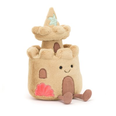 Sandslott mjukisdjur Amuseable Sandcastle Jellycat