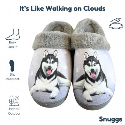 Siberian husky terrier tofflor ES