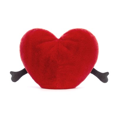 Hjärta med händer mjukisdjur Amuseables Red Heart Large Jellycat