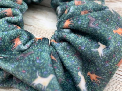 Labrador retriever scrunchie Samantha Hall