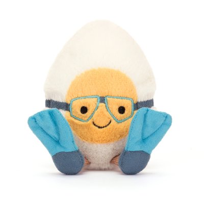 Ägg mjukisdjur Amuseables Boiled Egg Scuba Jellycat