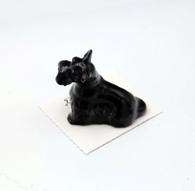 Skotsk terrier miniatyr porslinsfigur Fala